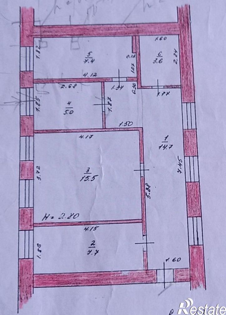 3-комн квартира улица Ленина, 206,  д. 206