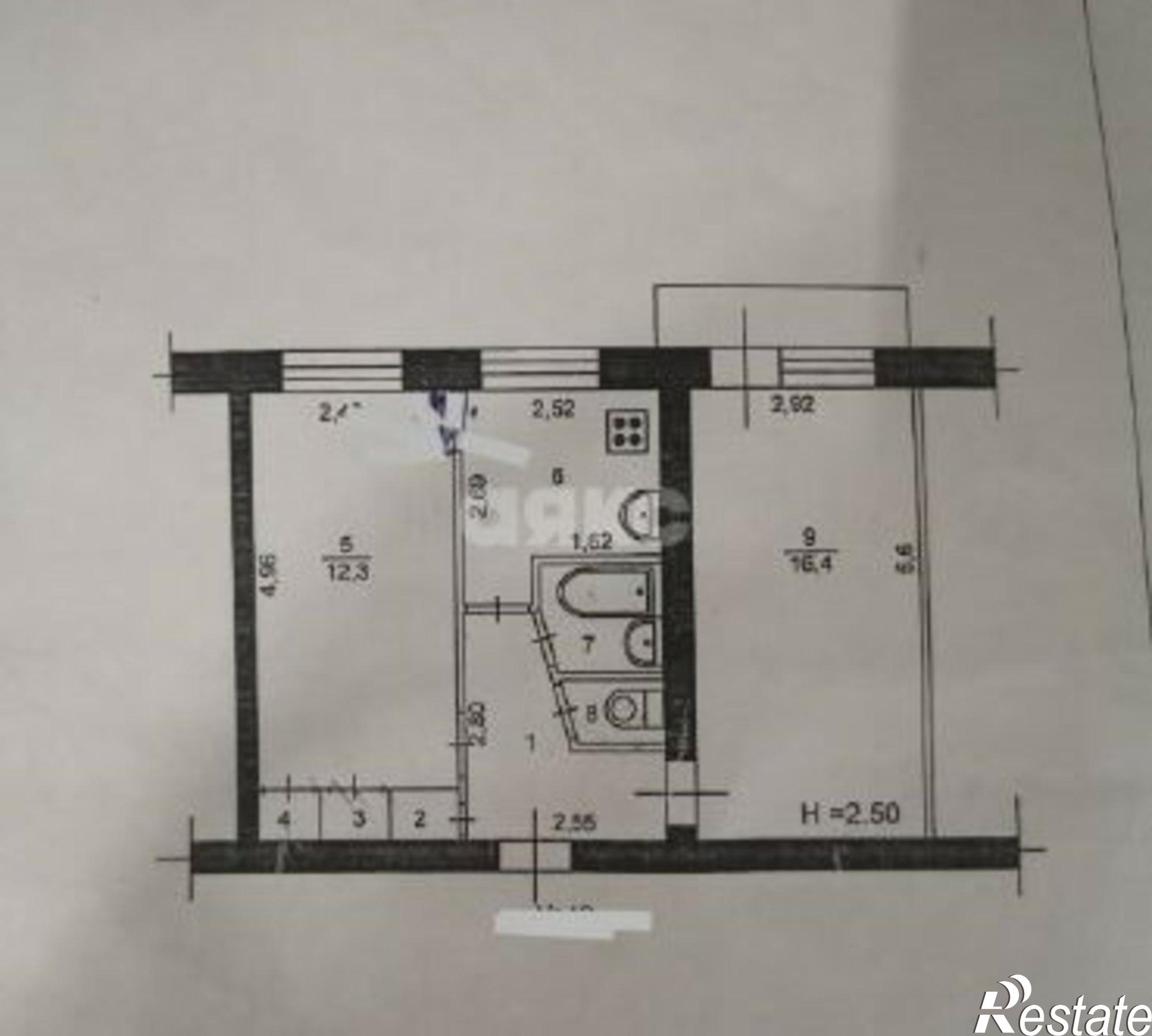 Купить квартиру за 4 200 000 рублей на Волгоград, улица Дымченко, 10